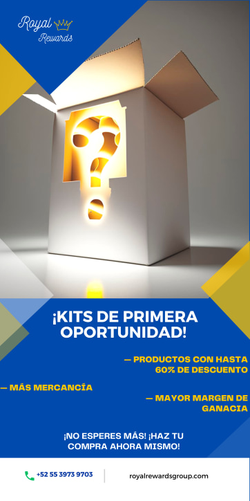 banner kits de primera oportunidad royal rewards